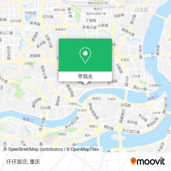 仔仔面庄地图