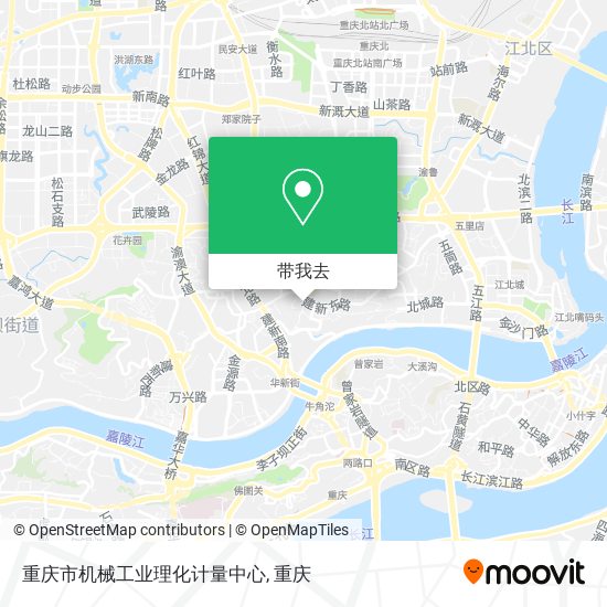 重庆市机械工业理化计量中心地图