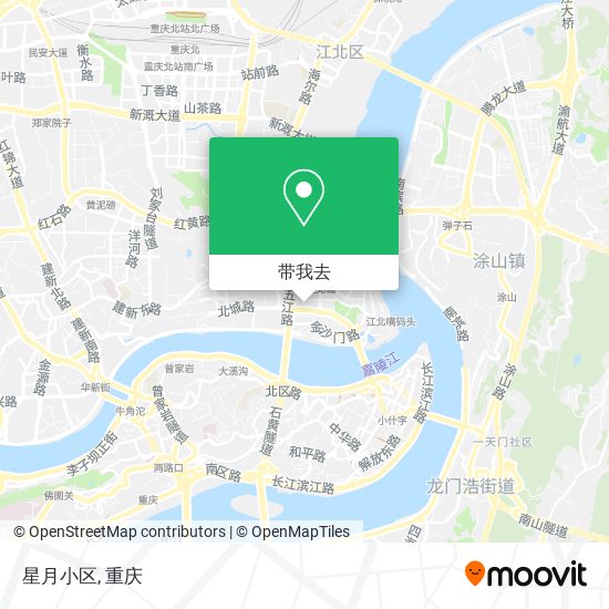 星月小区地图