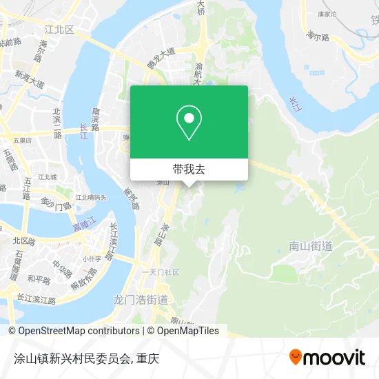 涂山镇新兴村民委员会地图