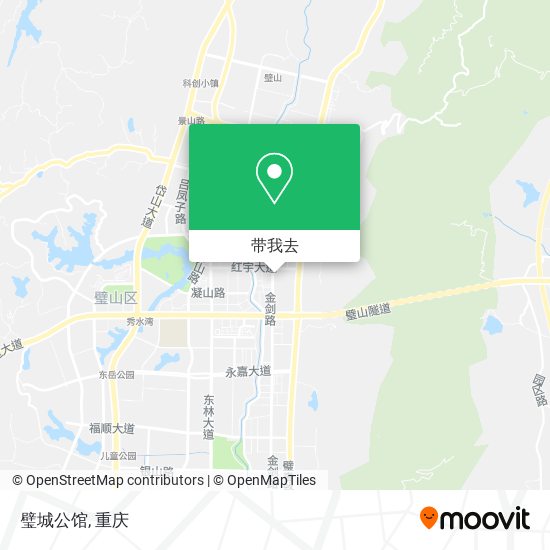璧城公馆地图