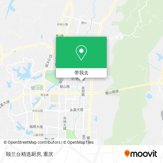 颐兰台精选厨房地图