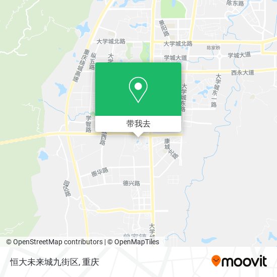 恒大未来城九街区地图