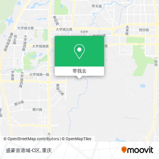 盛豪首港城-C区地图