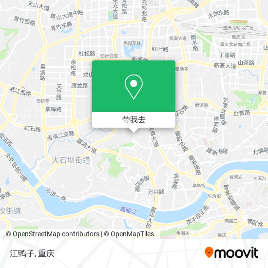 江鸭子地图