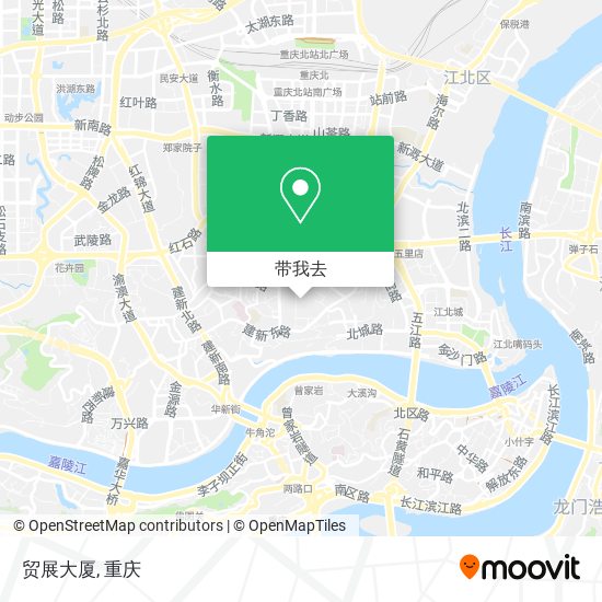 贸展大厦地图