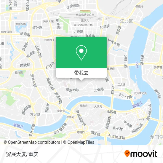 贸展大厦地图