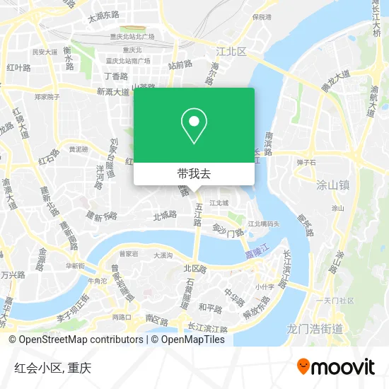 红会小区地图