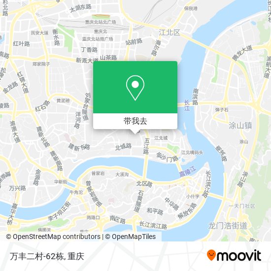万丰二村-62栋地图