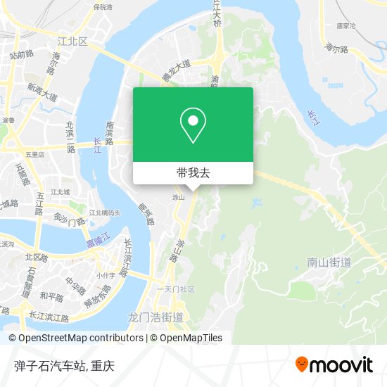 弹子石汽车站地图