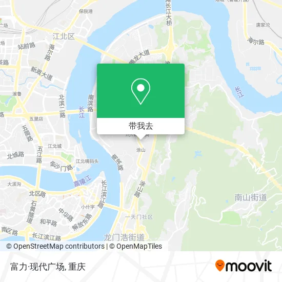 富力·现代广场地图