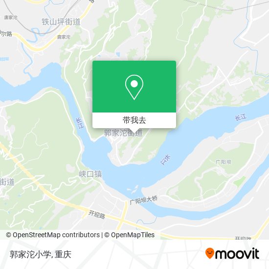郭家沱小学地图