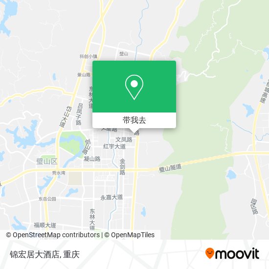 锦宏居大酒店地图