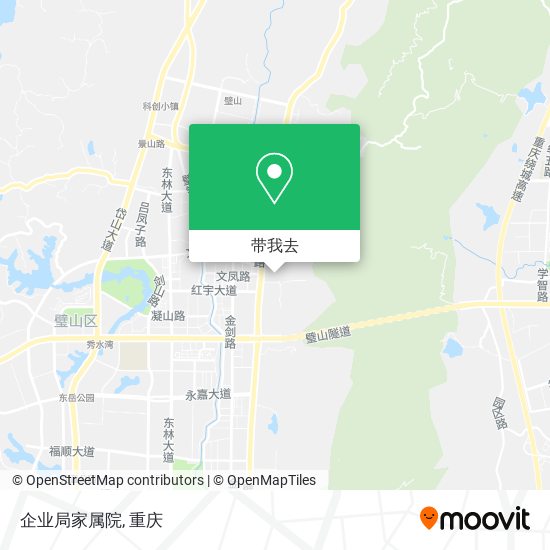 企业局家属院地图