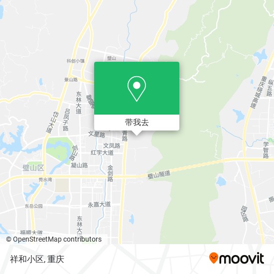 祥和小区地图