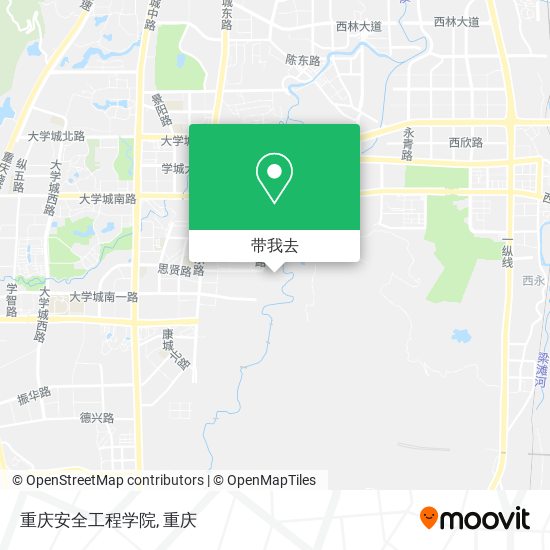 重庆安全工程学院地图