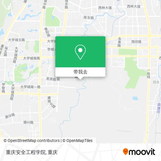 重庆安全工程学院地图