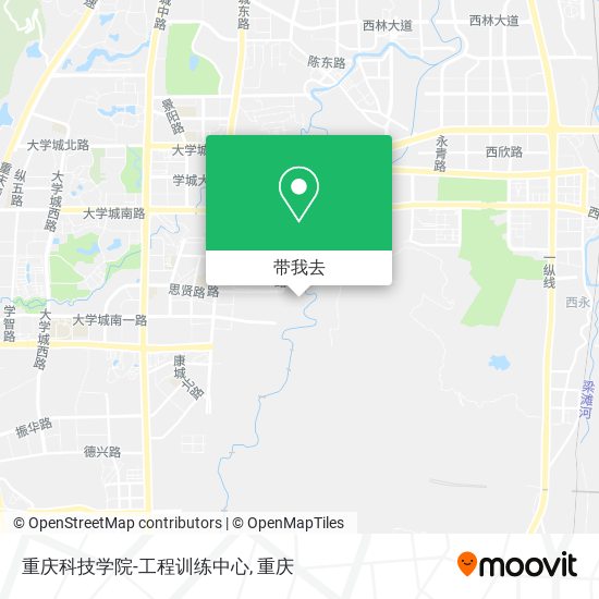 重庆科技学院-工程训练中心地图