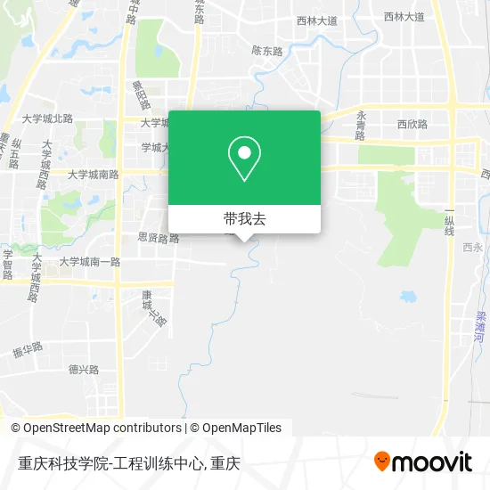 重庆科技学院-工程训练中心地图