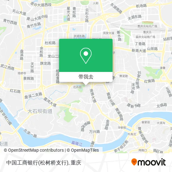 中国工商银行(松树桥支行)地图