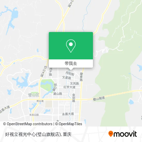 好视立视光中心(璧山旗舰店)地图