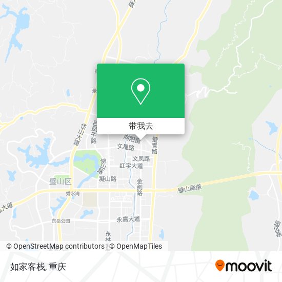 如家客栈地图