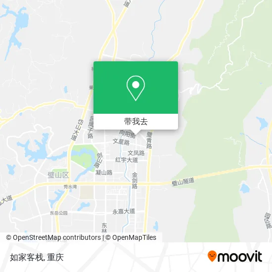 如家客栈地图