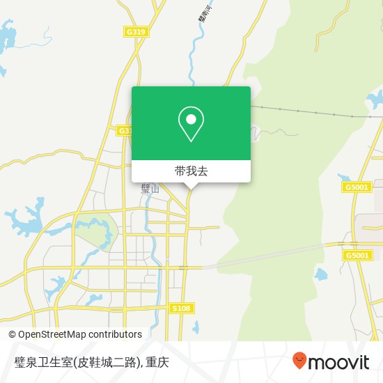 璧泉卫生室(皮鞋城二路)地图