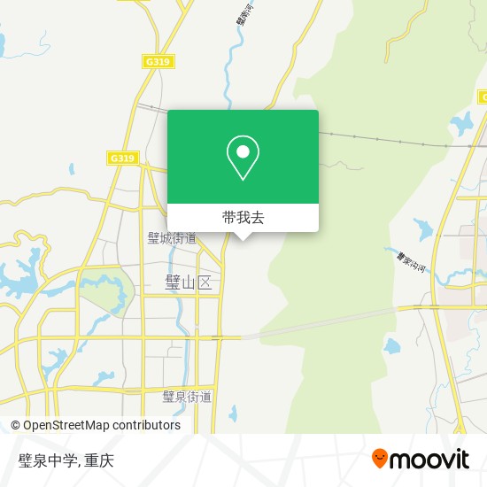 璧泉中学地图