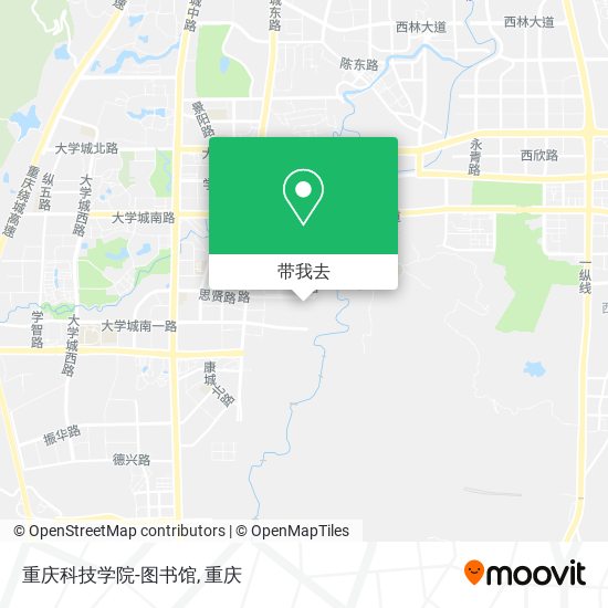 重庆科技学院-图书馆地图