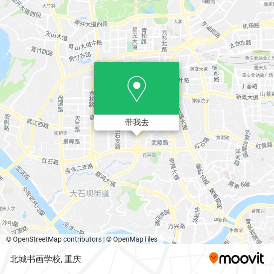 北城书画学校地图