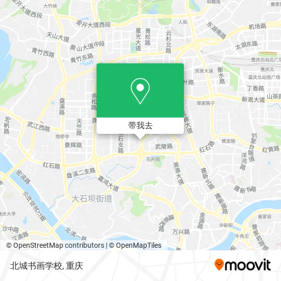 北城书画学校地图