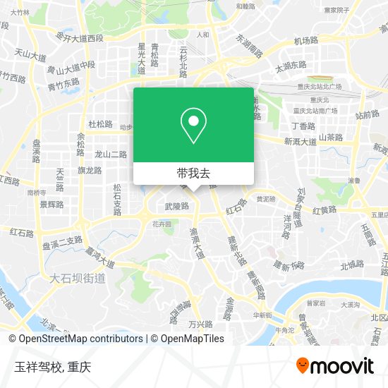 玉祥驾校地图