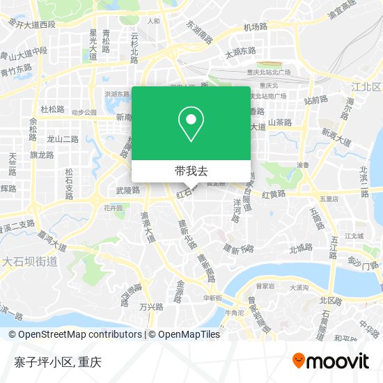 寨子坪小区地图