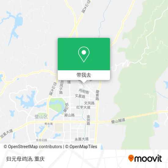 归元母鸡汤地图
