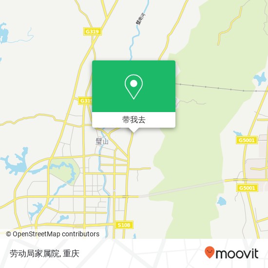劳动局家属院地图