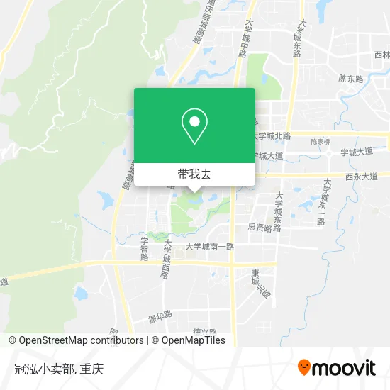 冠泓小卖部地图