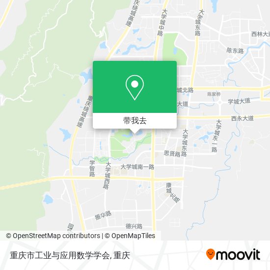 重庆市工业与应用数学学会地图