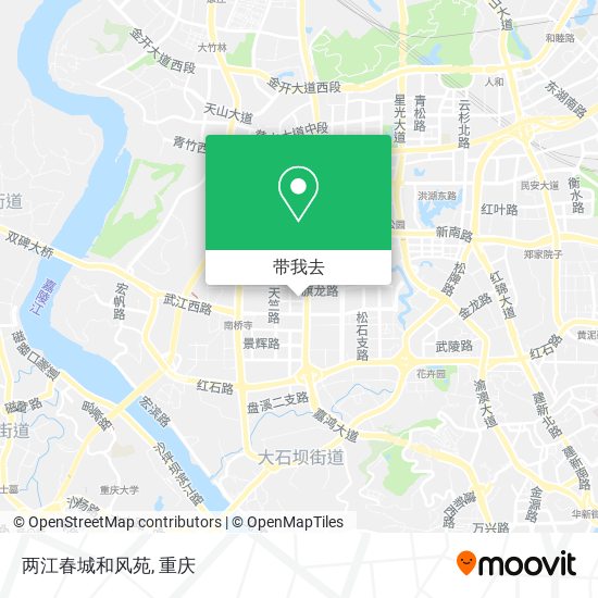 两江春城和风苑地图