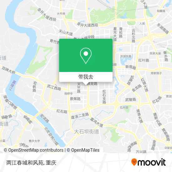 两江春城和风苑地图
