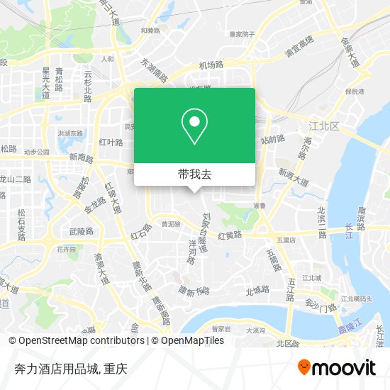 奔力酒店用品城地图