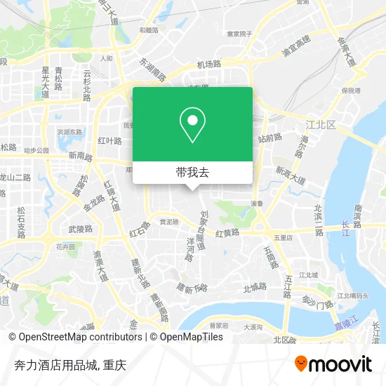 奔力酒店用品城地图