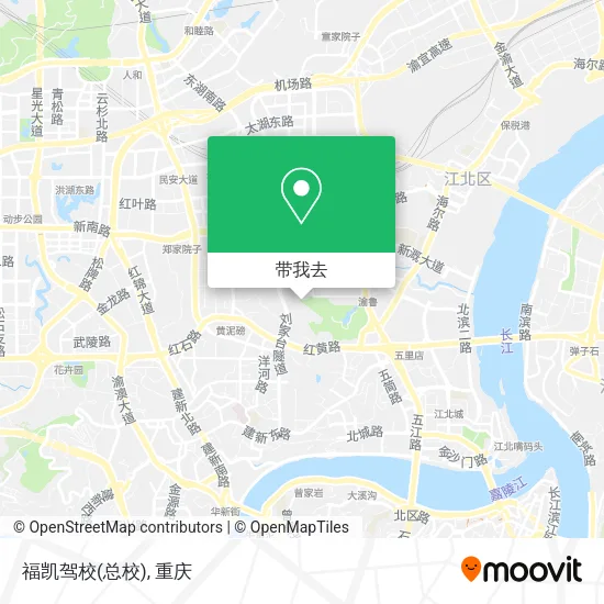 福凯驾校(总校)地图