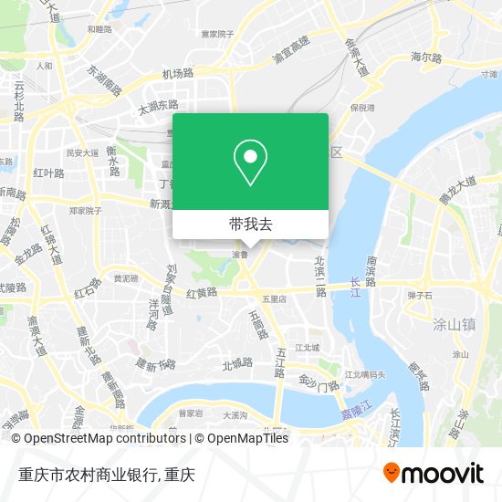 重庆市农村商业银行地图