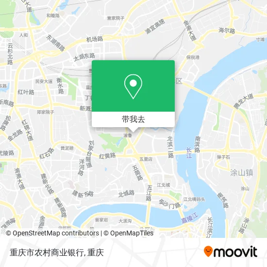 重庆市农村商业银行地图