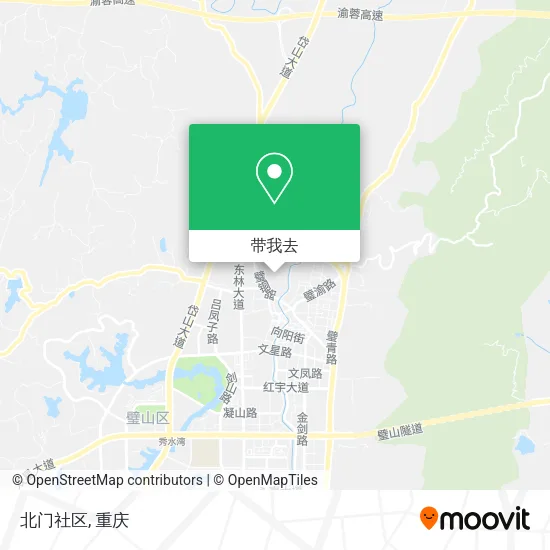 北门社区地图
