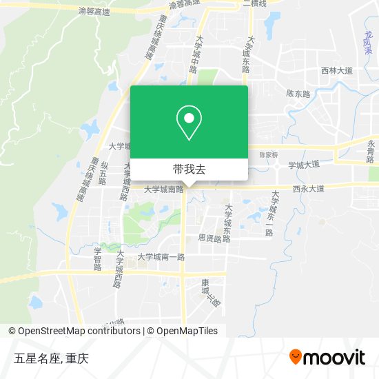 五星名座地图