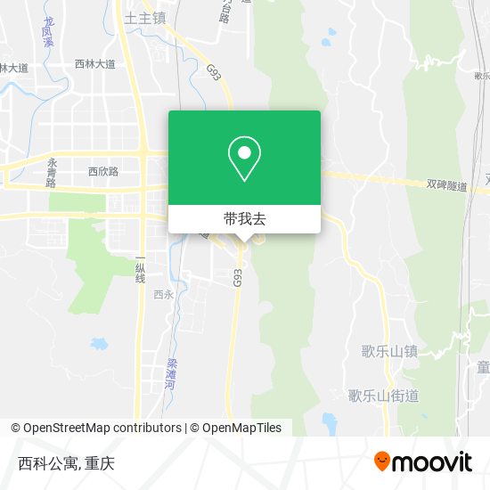 西科公寓地图