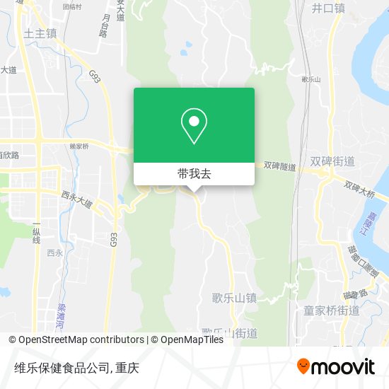 维乐保健食品公司地图