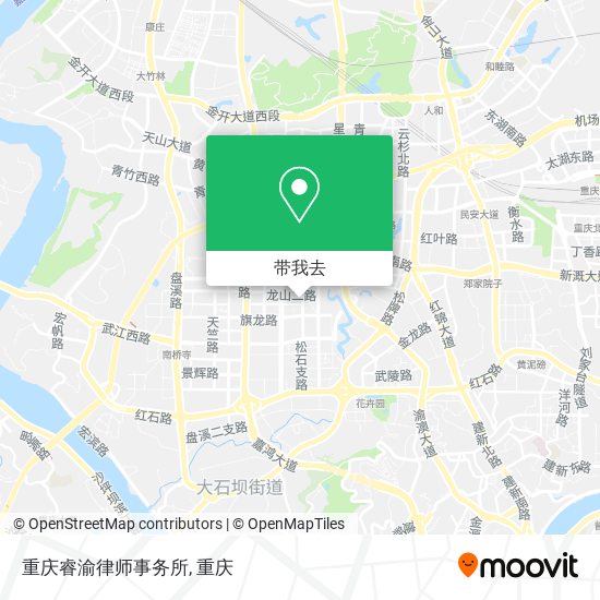 重庆睿渝律师事务所地图
